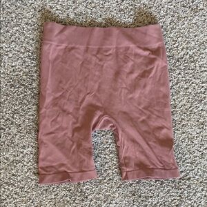 Free People Intimately Tan Biker Shorts